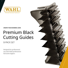 Secure-fit metal clips on Wahl cutting guides ensure reliable attachment