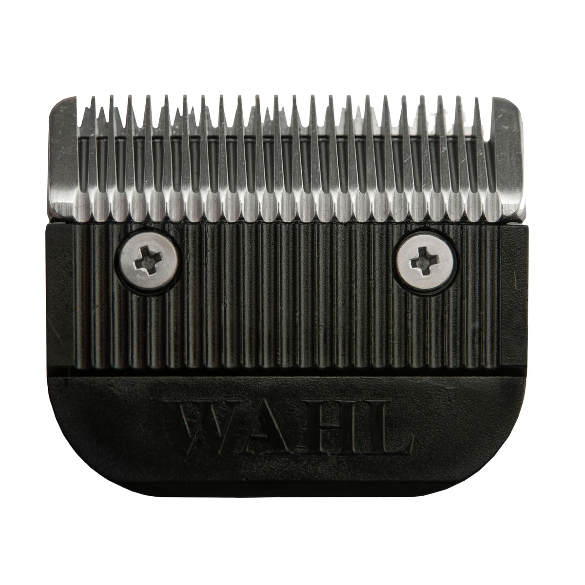 Wahl detachable clipper blade front view with easy snap-on compatibility