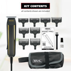 Wahl Edge Pro with 8 guide combs for versatile trims.