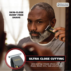 Wahl Edge Pro T-blade 0.2 mm close-up for precise edging.