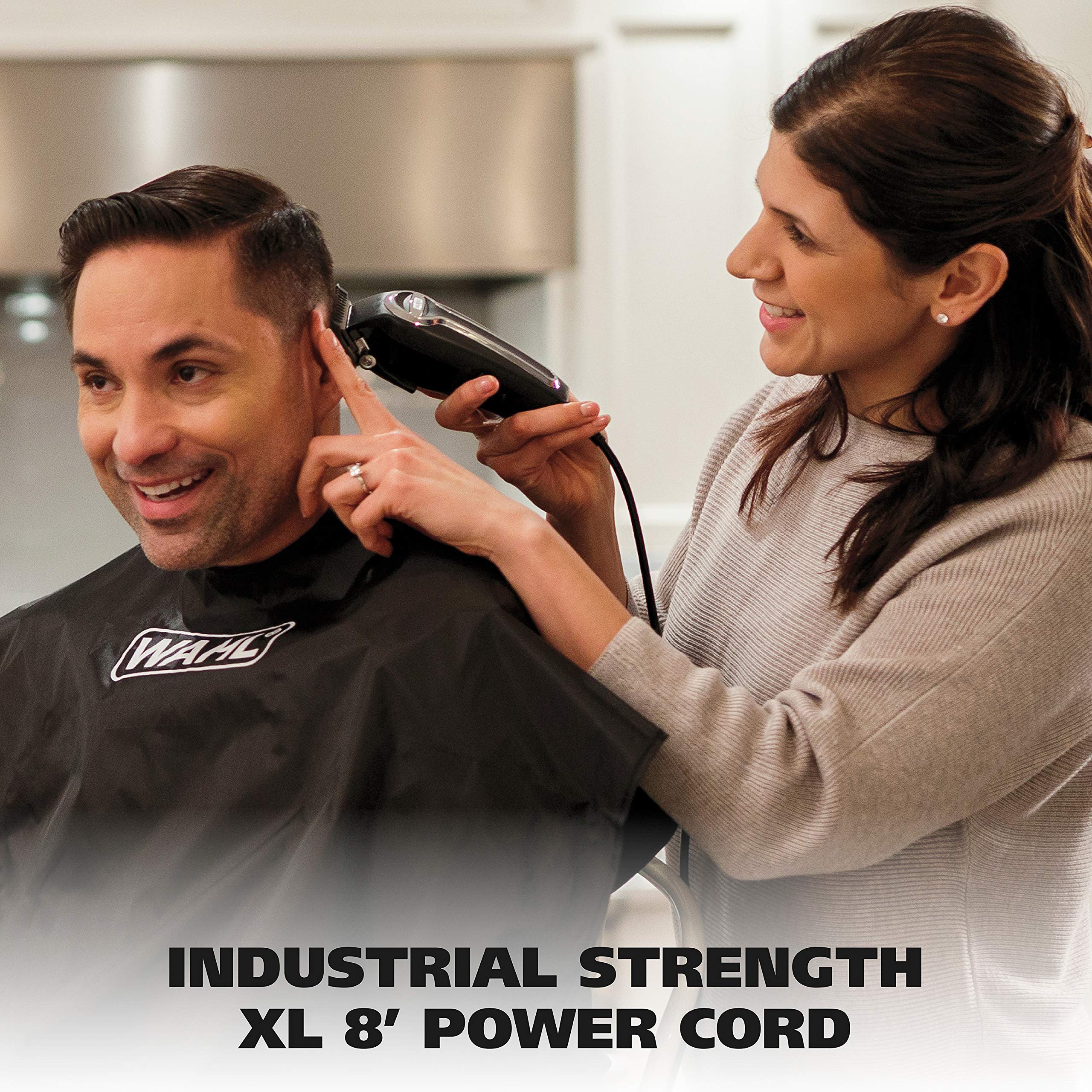 Wahl Elite Pro blade oil close-up for blade longevity and smooth movement.