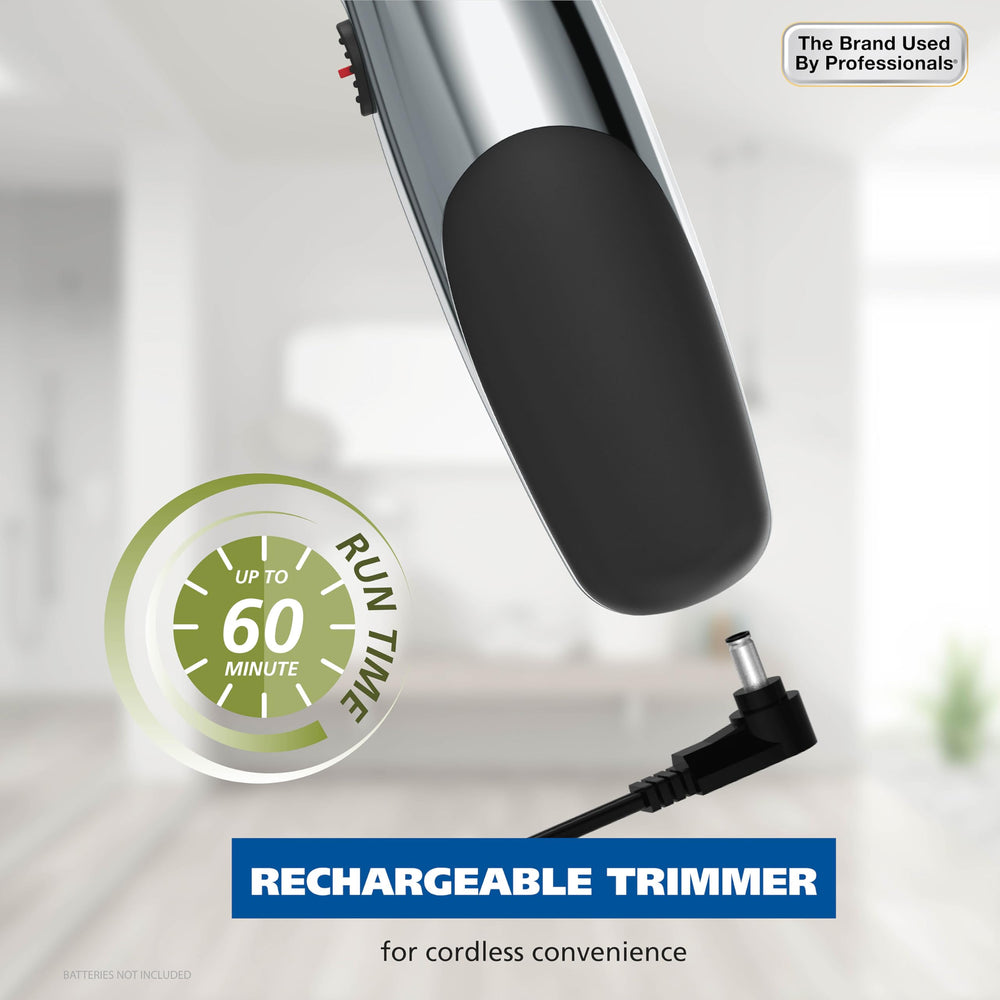 Wahl Groomsman 60-minute cordless runtime in action