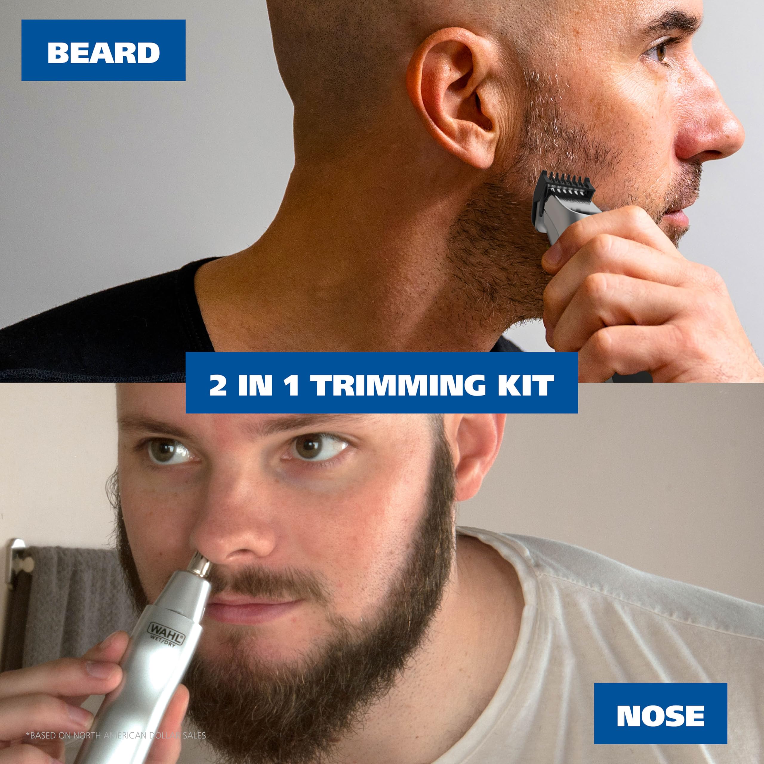 Wahl Groomsman precision blades close-up for lasting sharpness
