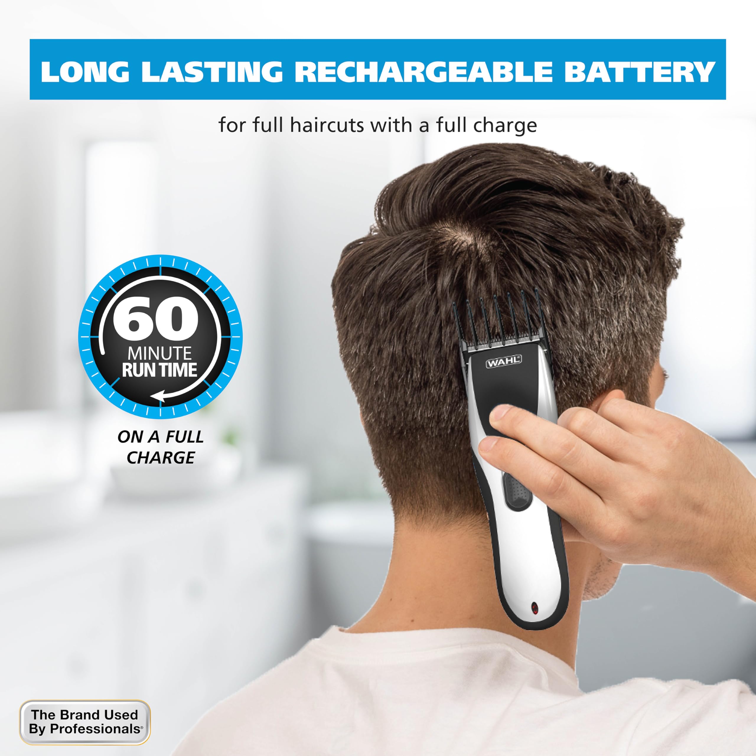 Wahl Home Pro delivers up to 60 minutes of cordless grooming freedom