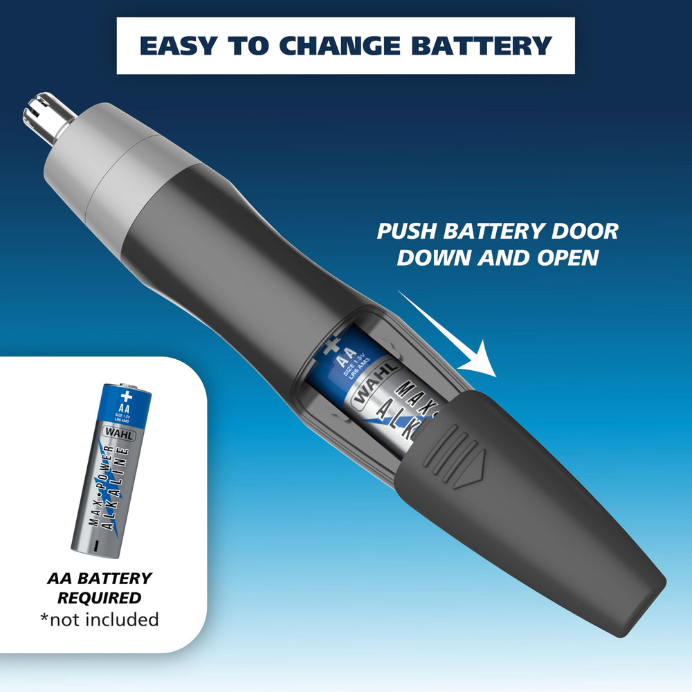 Wahl hygienic rinseable head enables quick cleaning after use