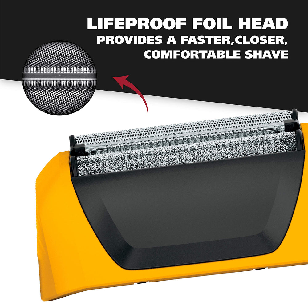Wahl Lifeproof bi-directional cutter bar ready for longer hairs.