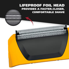 Wahl Lifeproof bi-directional cutter bar ready for longer hairs.