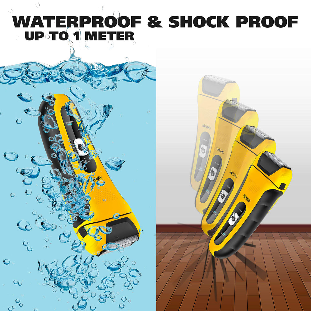 Wahl LifeProof quick charge 5 minutes for fast shave.