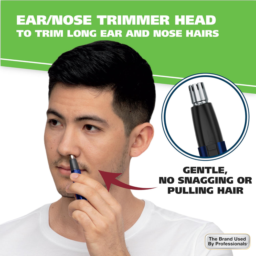 Wahl Lithium 2-in-1 pen trimmer protective cap keeps blades safe.
