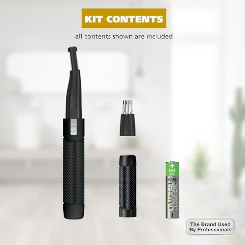 Wahl Manscaper easy-clean blades simplify maintenance between sessions.