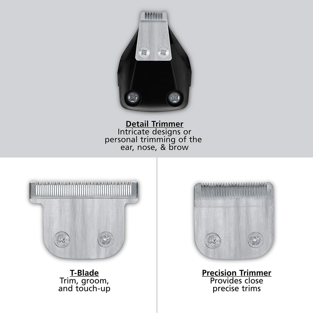 Wahl PowerPro standard trimmer blade close-up for everyday beard trimming.