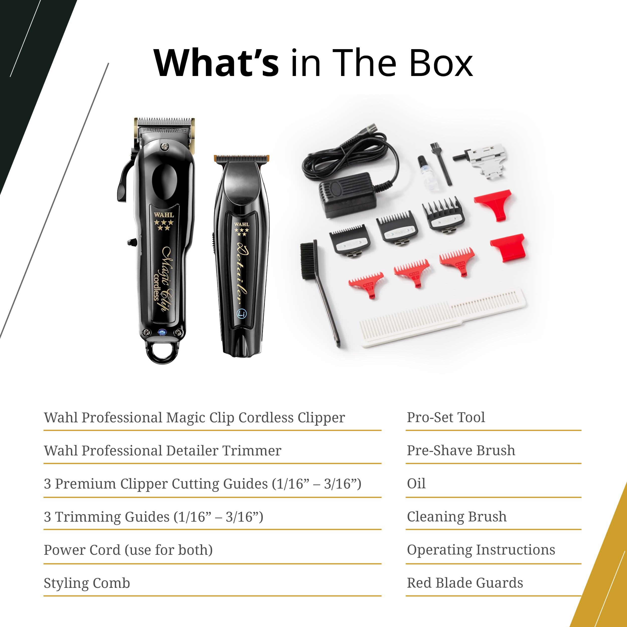Wahl Pro motor shot demonstrates high-performance cutting through thick hair.