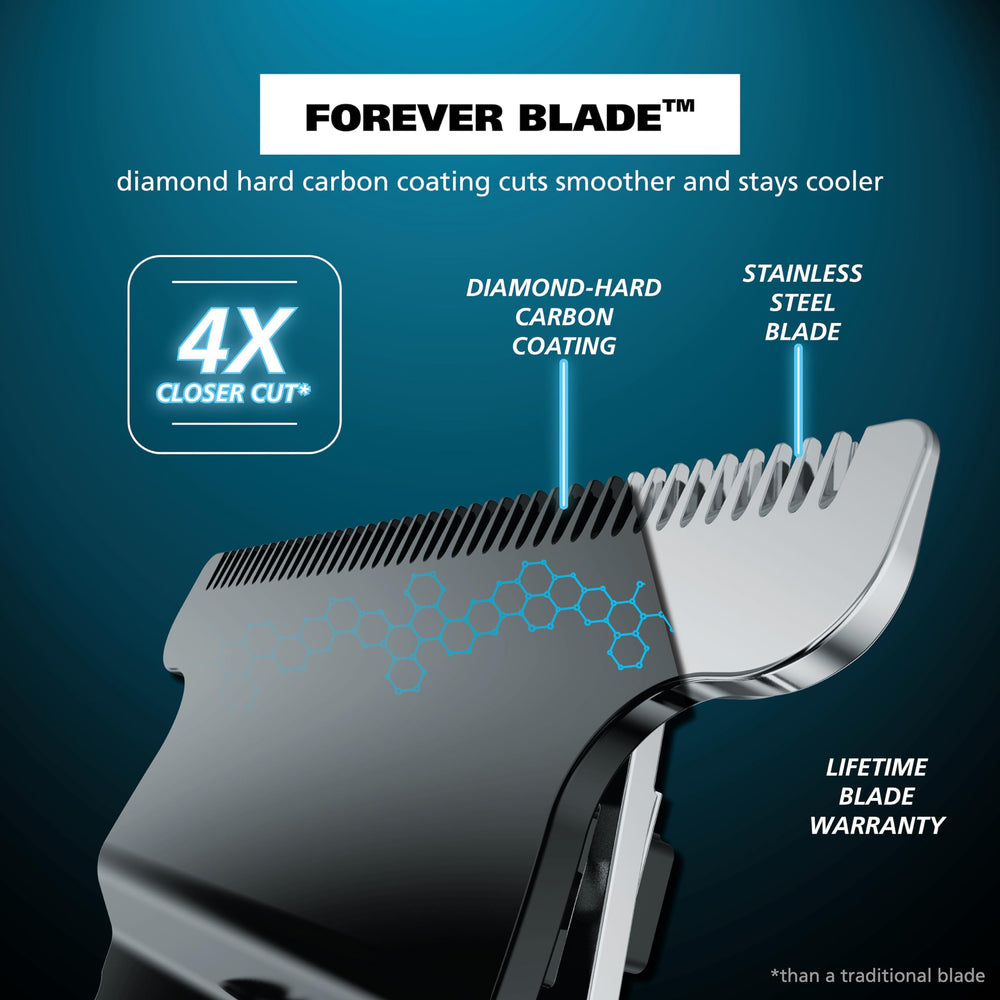 Wahl Pro Series DLC T-Blade close-up for smooth, cooler cuts.