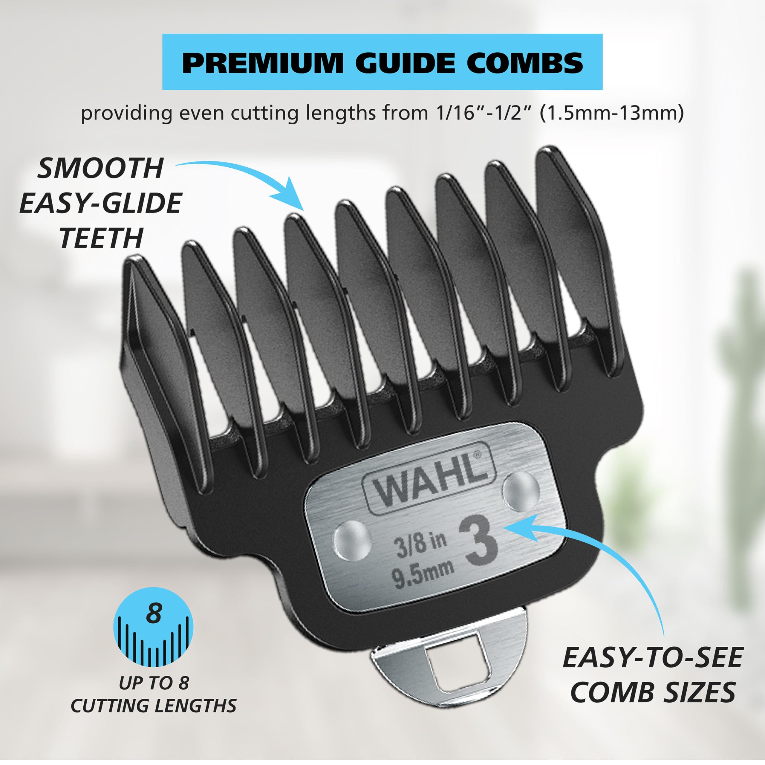 Wahl Pro Series waterproof design for wet or dry trimming.