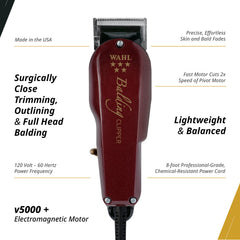 Complete kit with guides, guards, and maintenance tools included.
