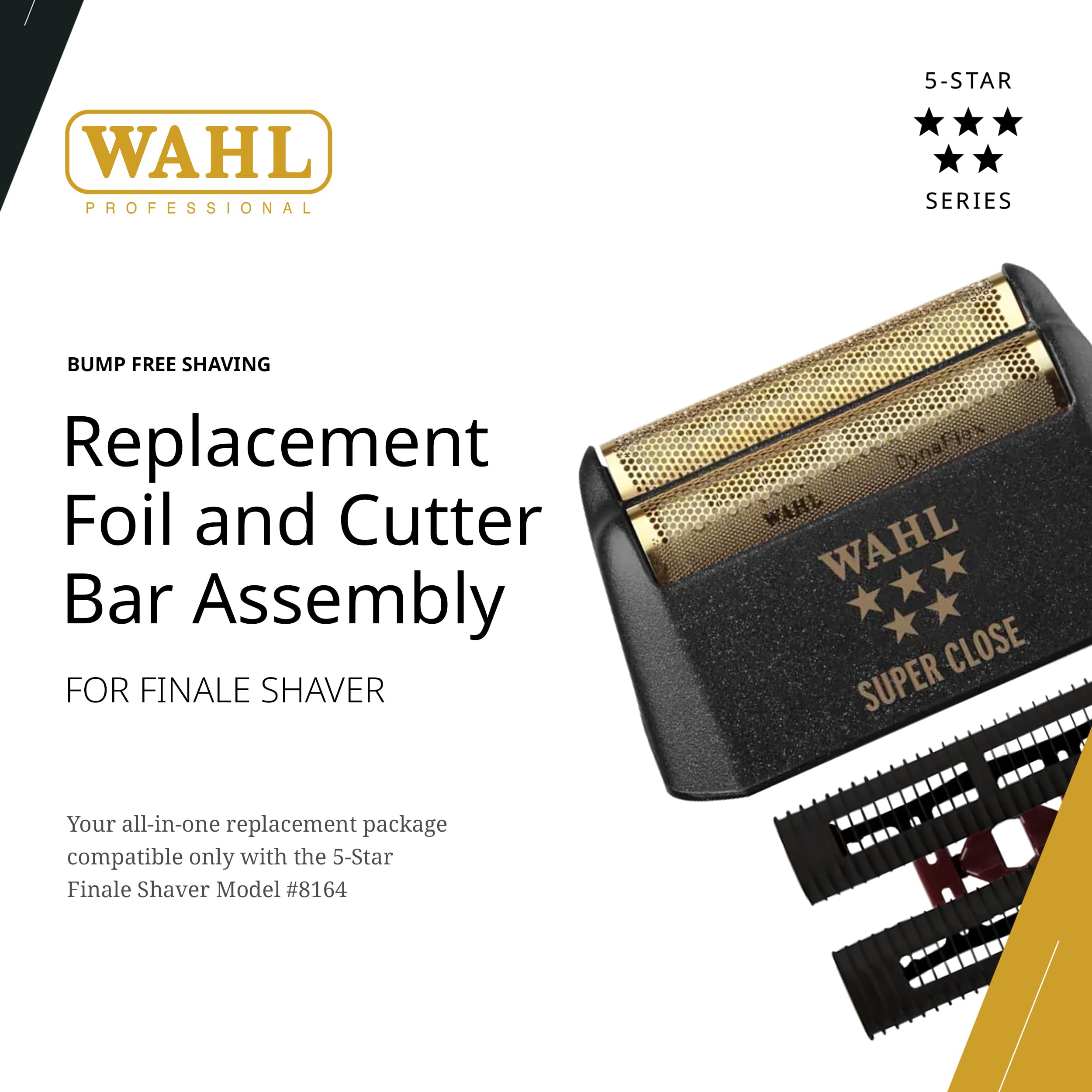 Wahl Professional 5-Star Finale cutter bar assembly close-up for like-new performance.