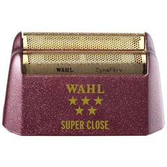 Wahl Professional 5 Star Shaver Shaper gold replacement foil closeup for a smooth, irritation-free shave
