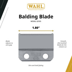 Wahl Professional Balding Blade 6X0 Ultra Close fits the Wahl 5-Star Balding Clipper.