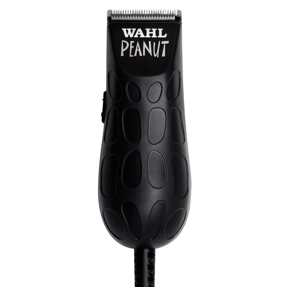 Wahl Professional Black Peanut Trimmer compact design for precise grooming.