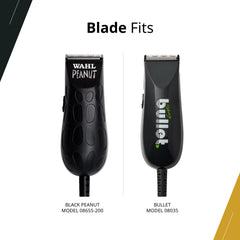 Easy maintenance with snap-on bullet blade design