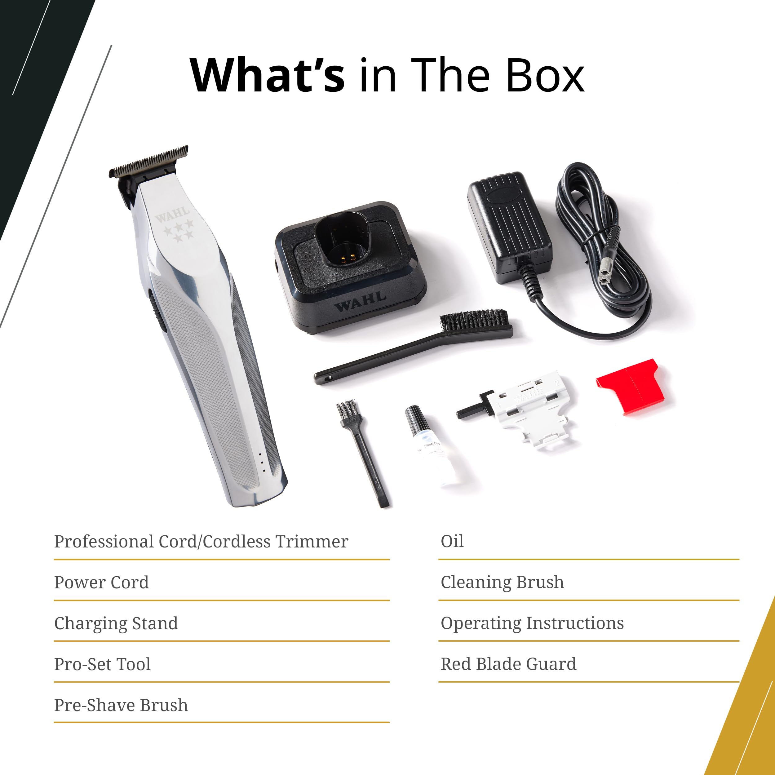 Wahl Hi-Viz Trimmer designed for both men and women, unisex use.