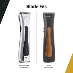 Wahl Professional MAG/Sterling 4 Trimmer Blade Beret 8841 compatibility for versatile setups.