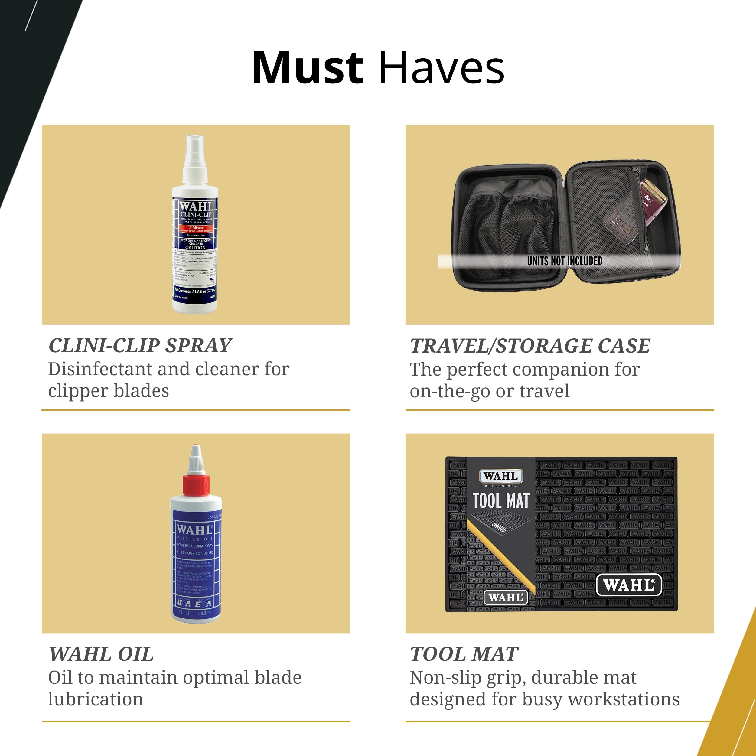 Packaging for Wahl Professional standard snap-on bullet blade