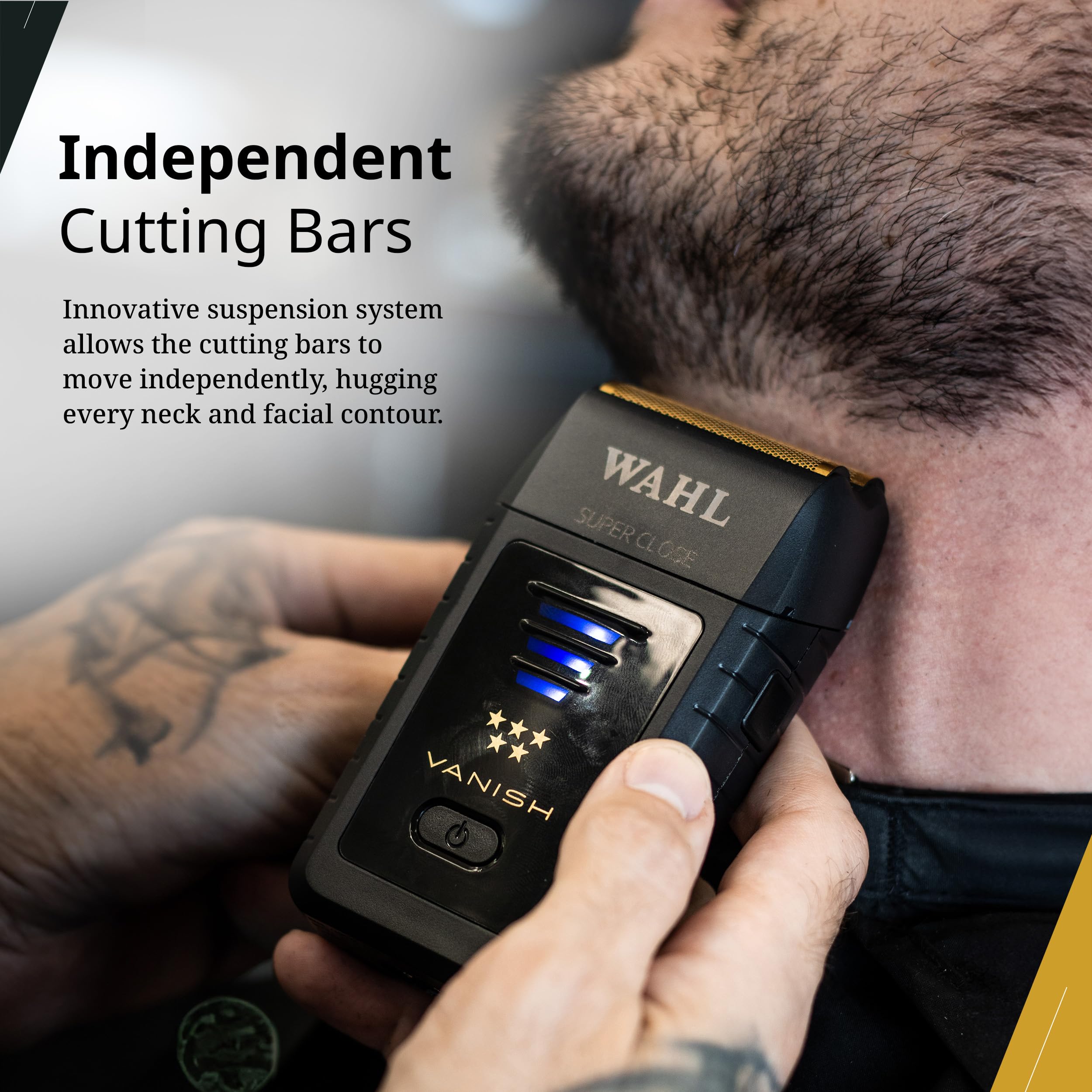 Wahl professional-use replacement part for barbershop reliability.