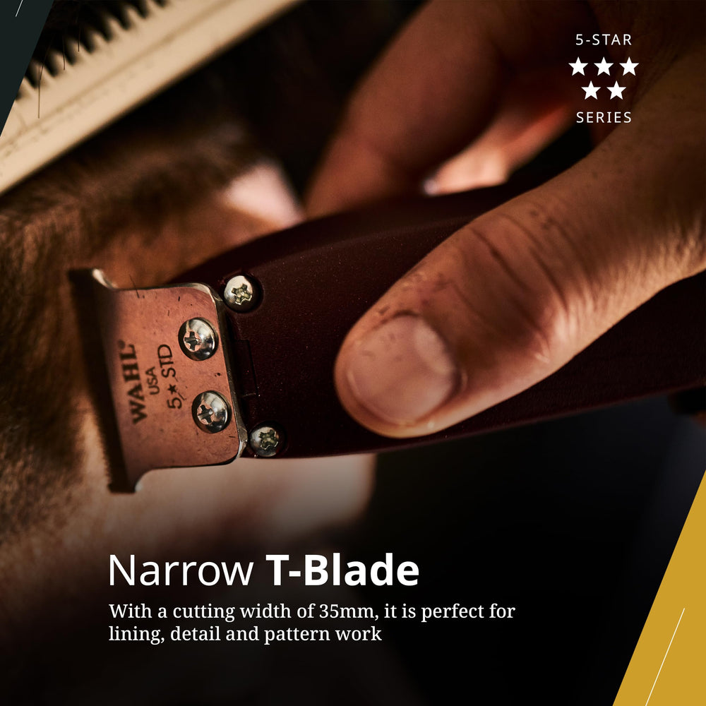 Wahl Professional zero-overlap adjustment for precise close cuts