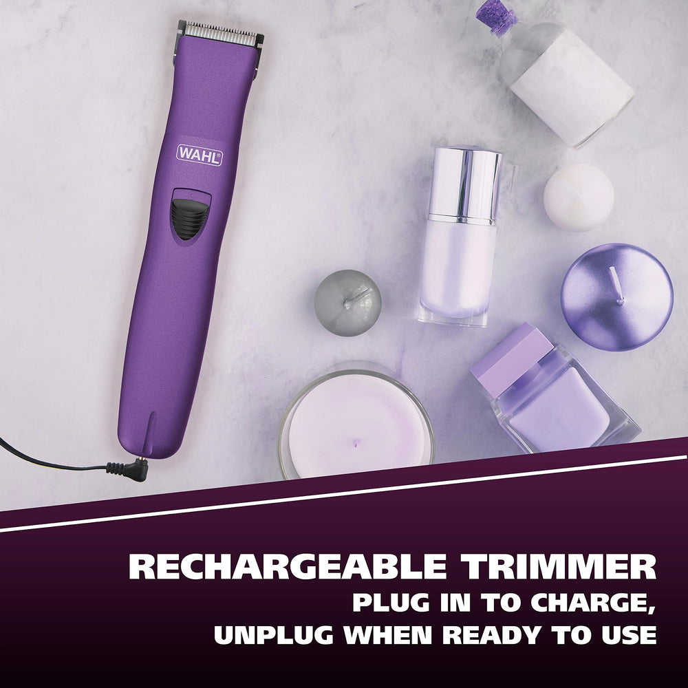 Wahl Pure Confidence 2-position eyebrow guide for consistent length.