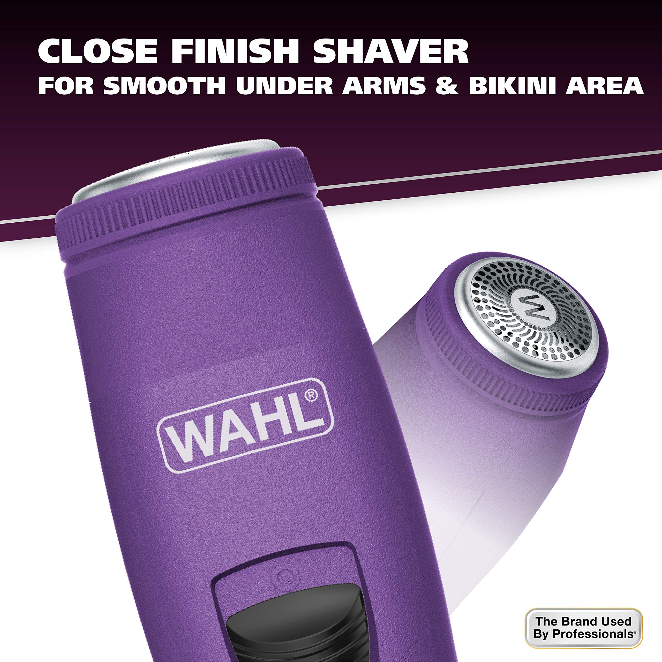 Wahl Pure Confidence 5-position length guide aids even trimming.
