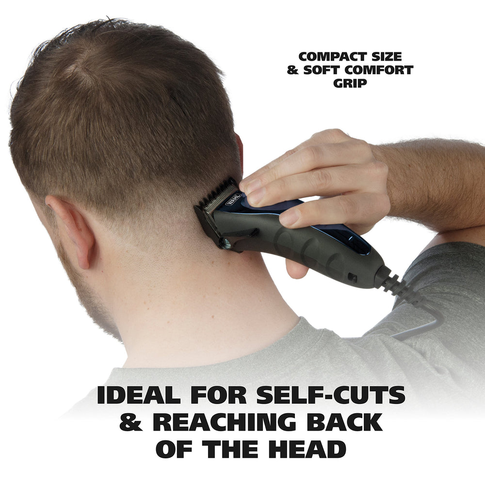 Wahl Self-Cut Compact taper lever shows precise, smooth adjustments.