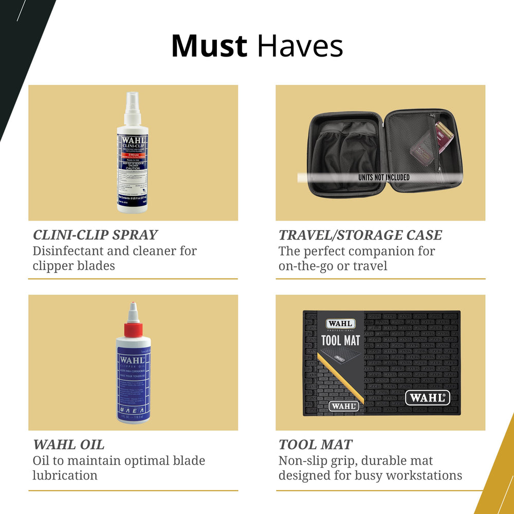 Wahl Sterling Bullet compatibility ensures seamless integration with popular clippers.