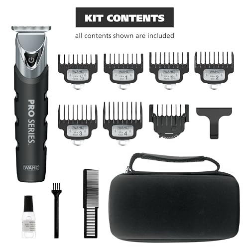 Wahl travel-friendly USB charging option for on-the-go grooming.
