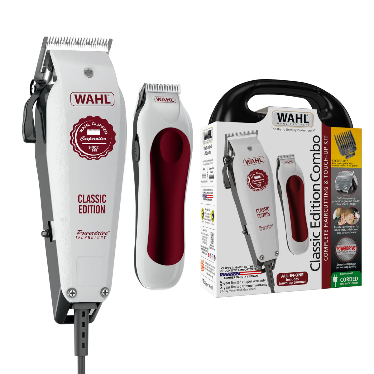 Wahl USA Classic Edition Clippers Blade for ultra-smooth, snag-free cutting.