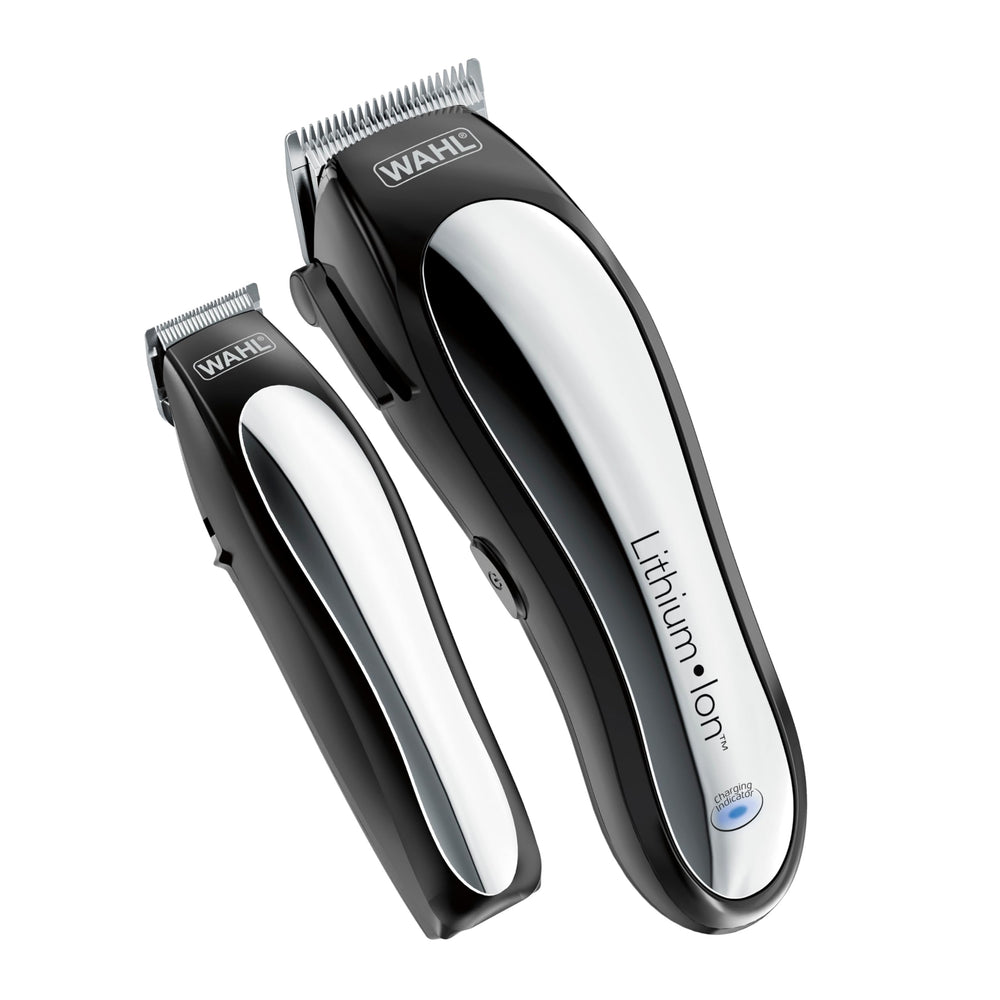 Wahl USA clipper rechargeable lithium-ion for cordless grooming on the go.