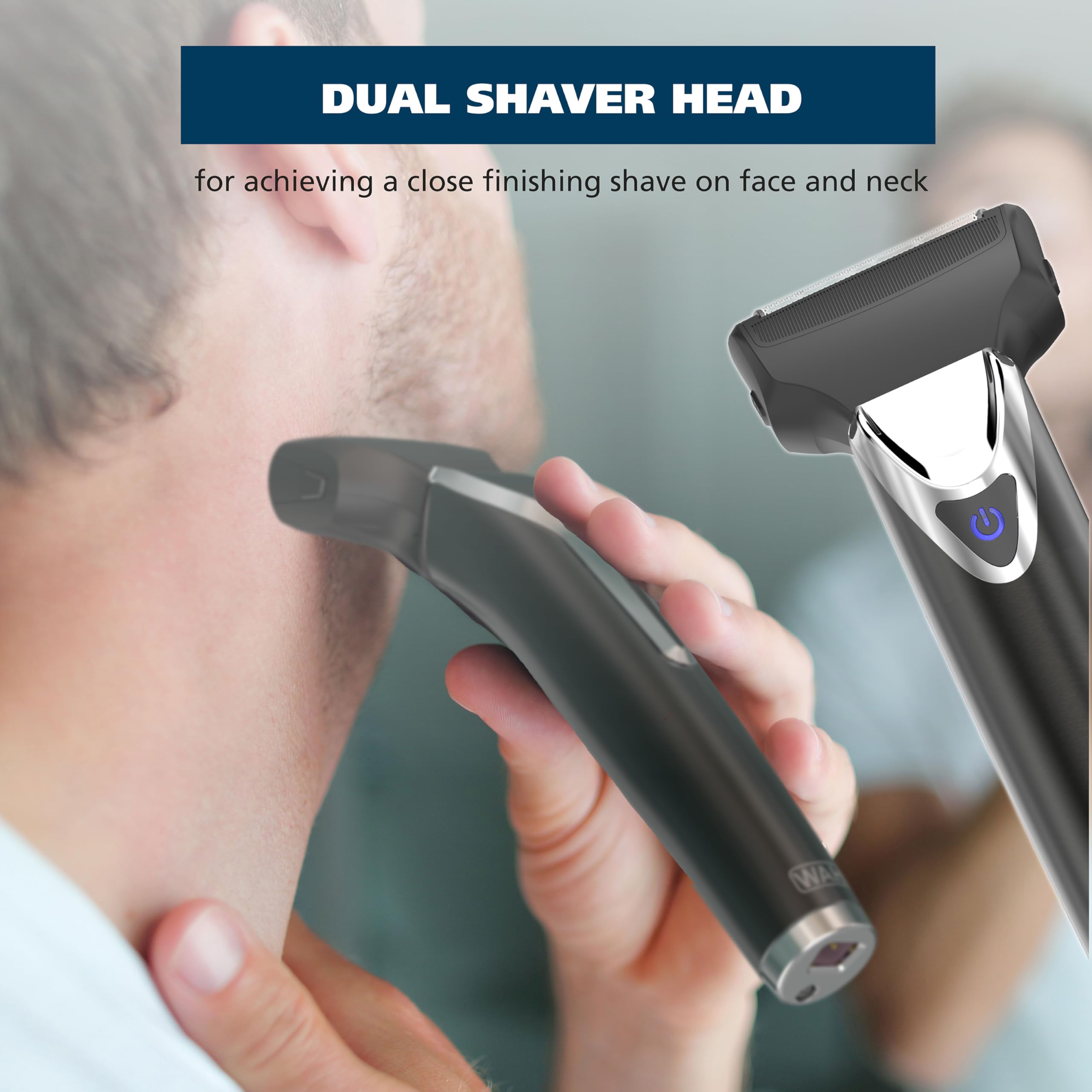 WAHL USA dual foil shaver for ultra-close finish