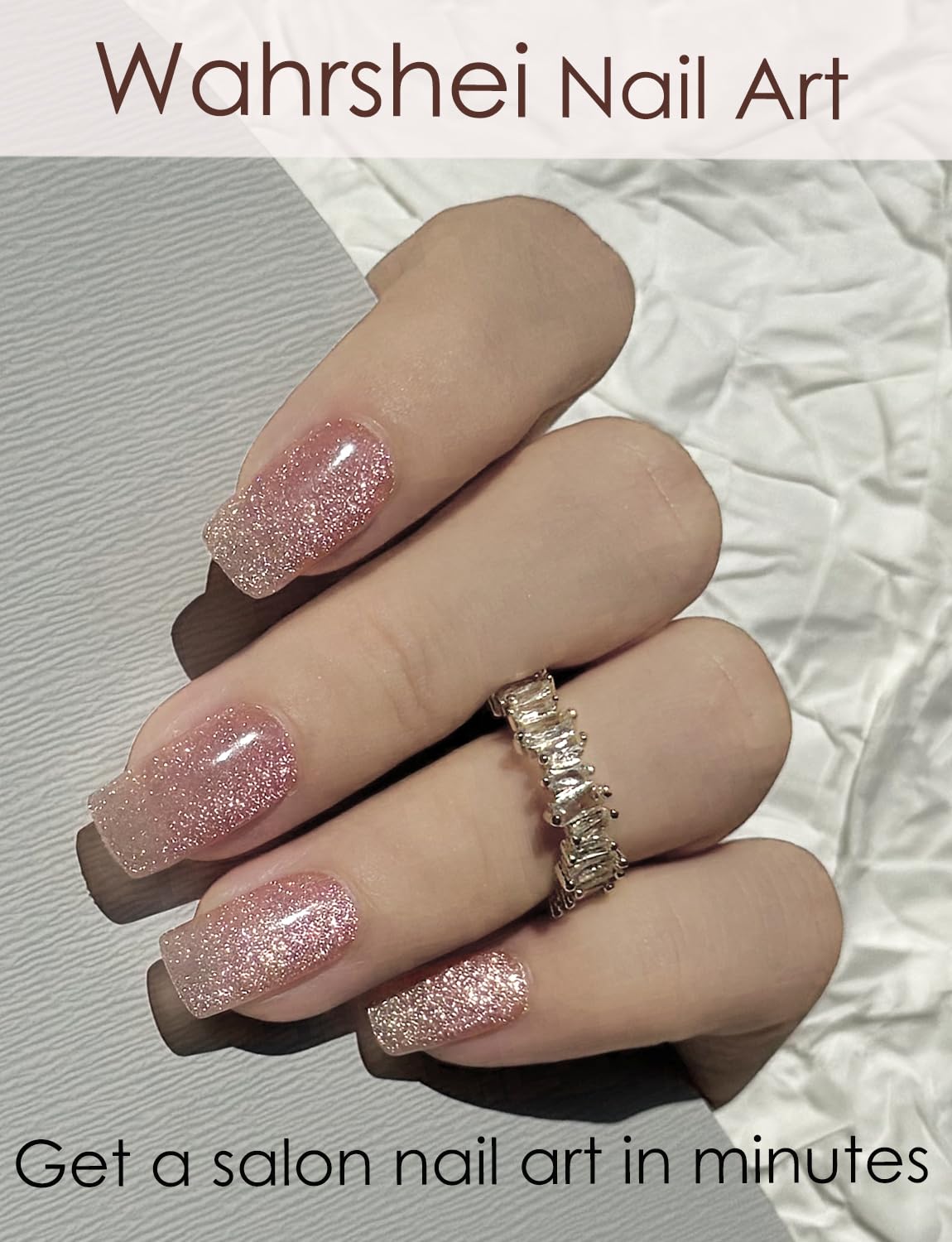 Wahrshei: tiras gel nude ojo de gato, ideal para retoques en casa.