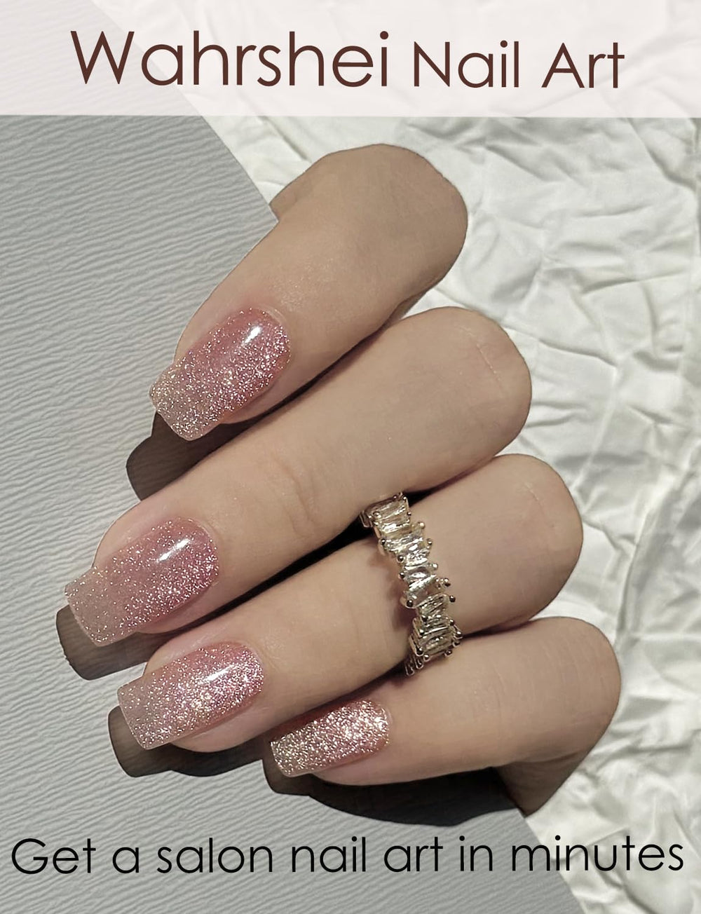 Wahrshei: tiras gel nude ojo de gato, ideal para retoques en casa.