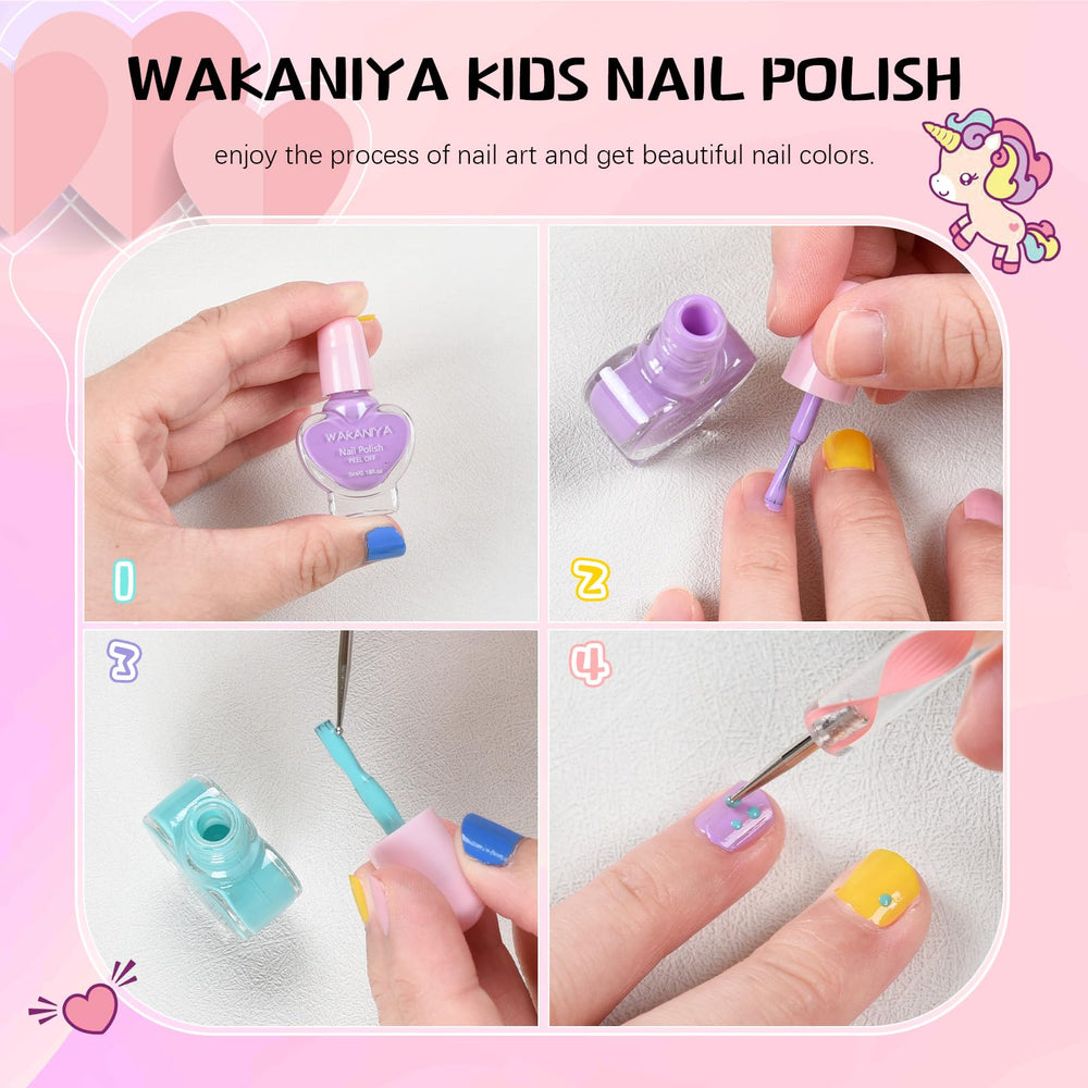 Wakaniya peel-off removal offers gentle cleanup after play.