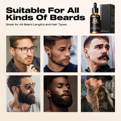 Waking Forest Sandalwood Beard Oil ingredients close-up highlight nourishing oils.
