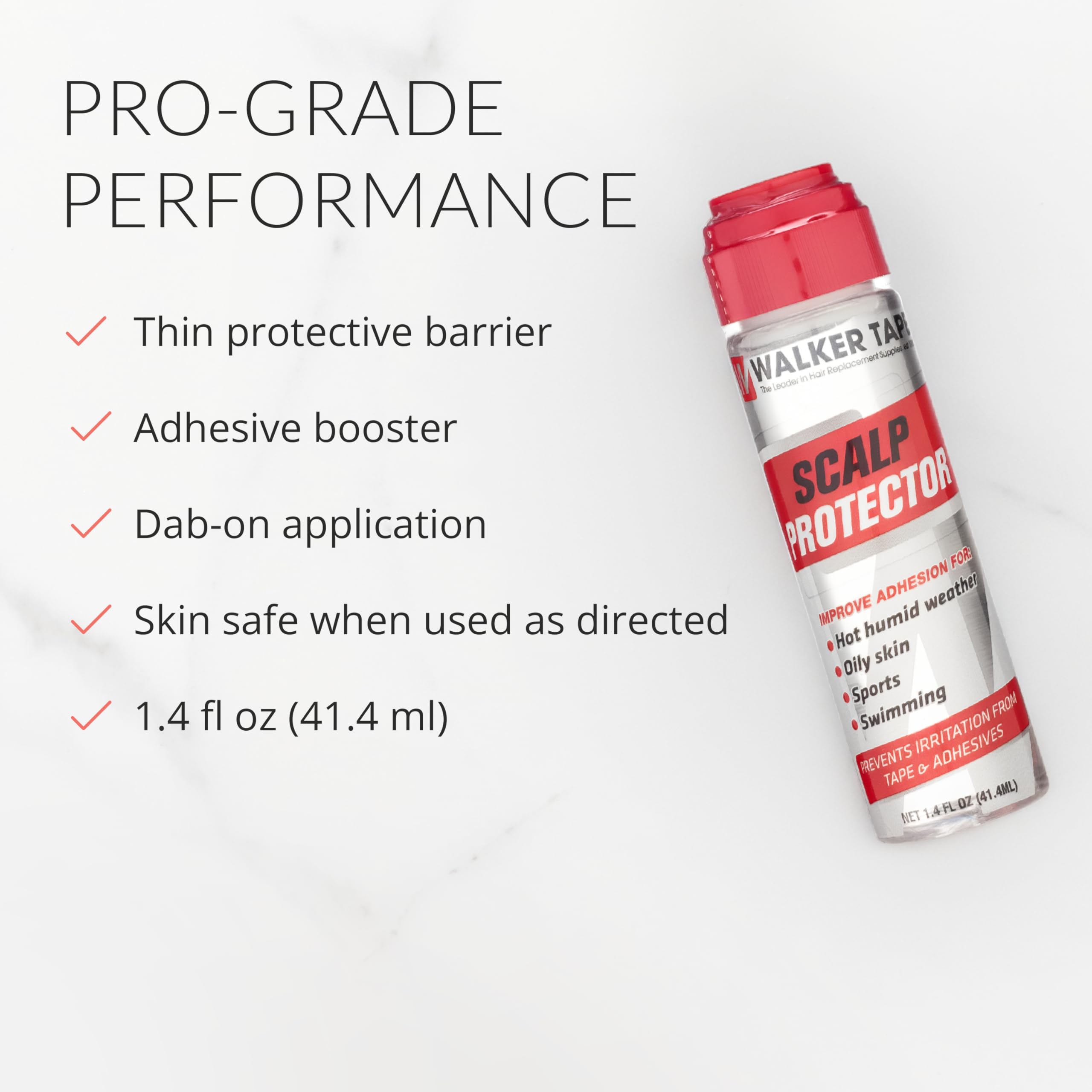 Walker Tape adhesive performance boost improves hold in challenging conditions.