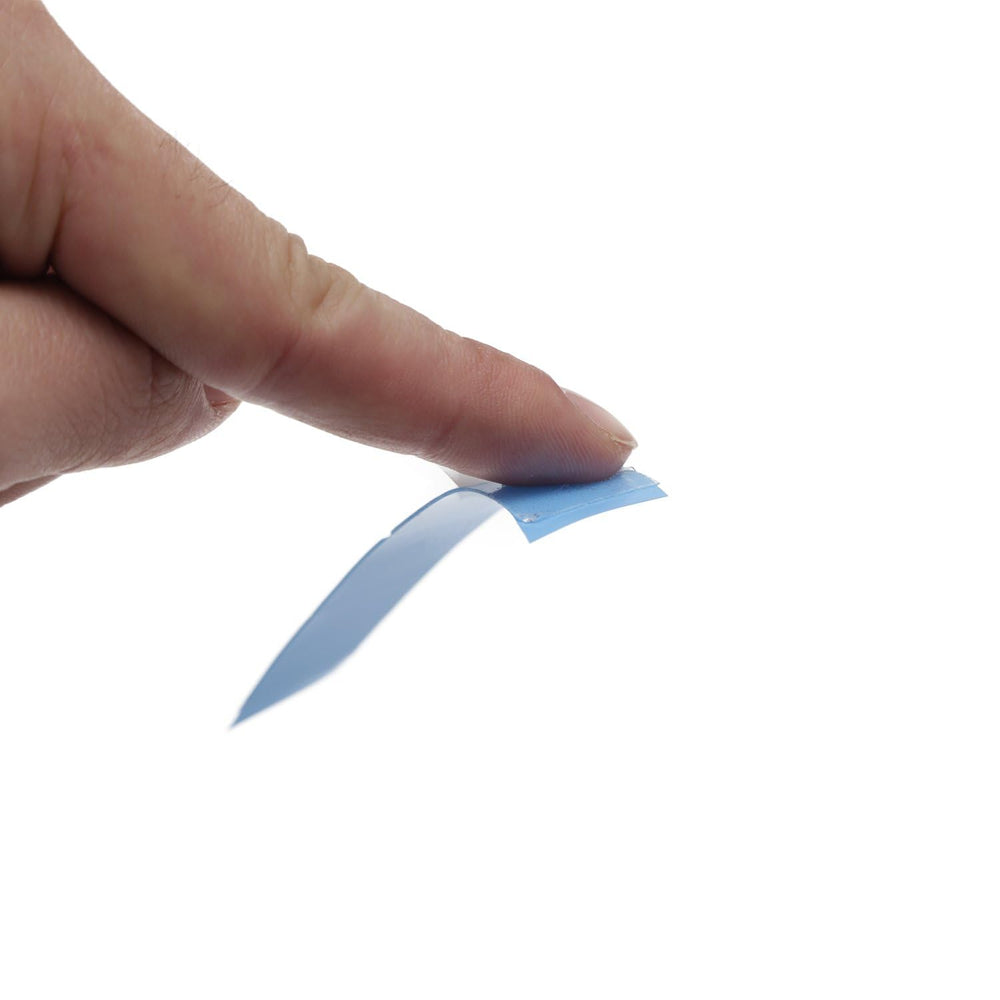 Walker Tape Mini Tabs in use for secure front closure.