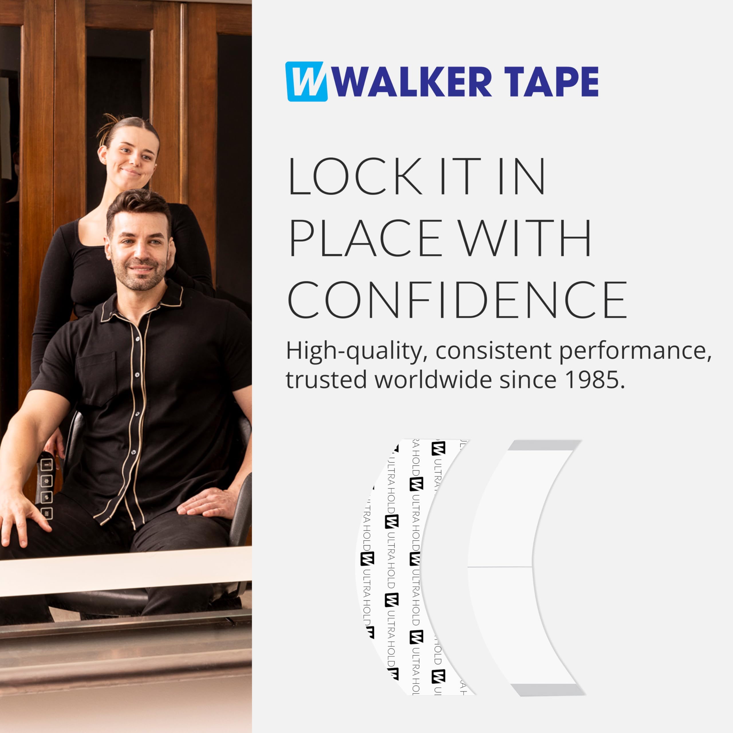 Walker Tape Ultra Hold pack contents emphasize 36 pieces for routine maintenance and replacements.