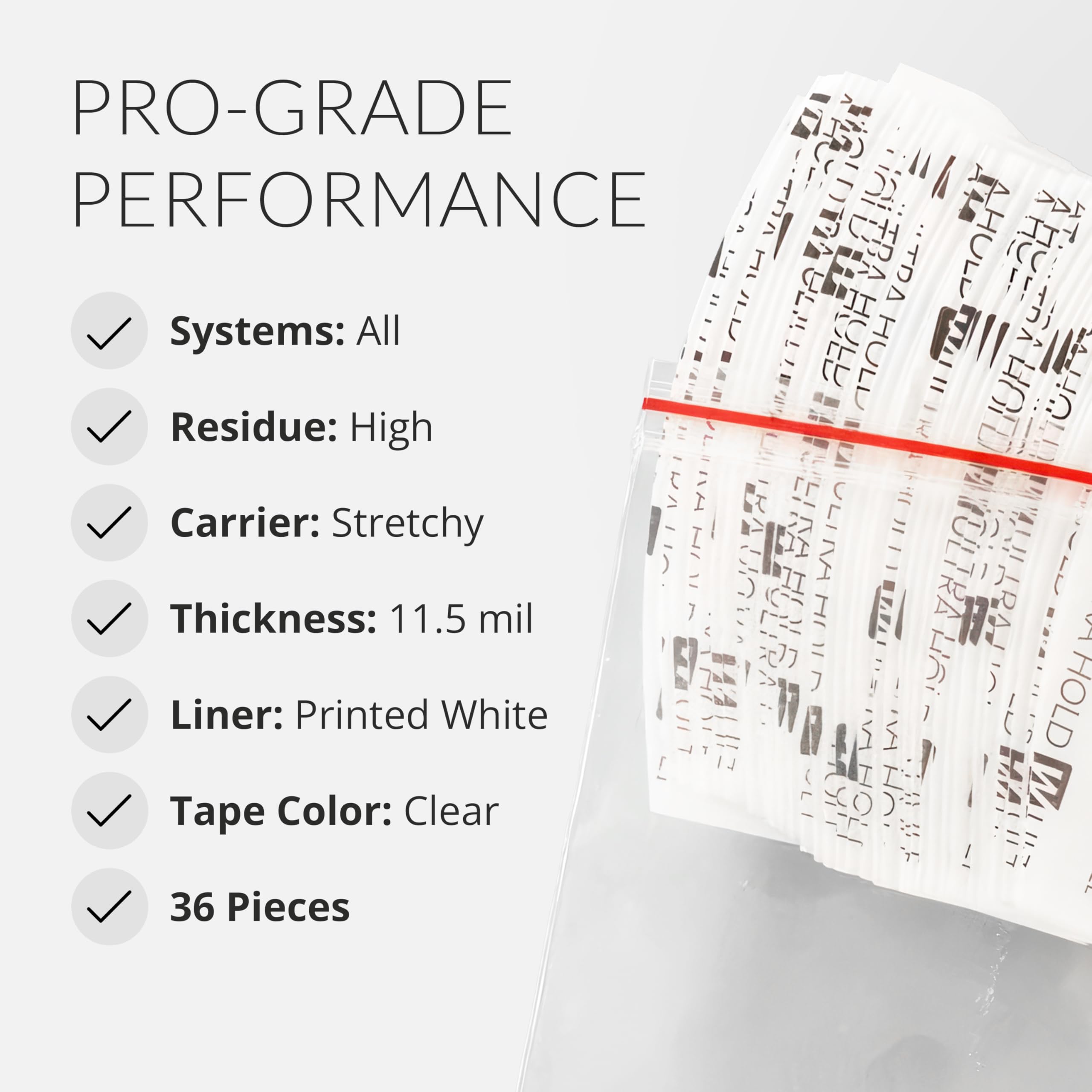 Walker Tape Ultra Hold compact tabs enable precise placement along edge lines.