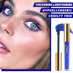 WanTuoluo Mascara Colorido: muestra pestanas para ver color con precision.