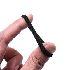 WANBY gomas mini sin costuras negras, agarre seguro para todo tipo de cabello