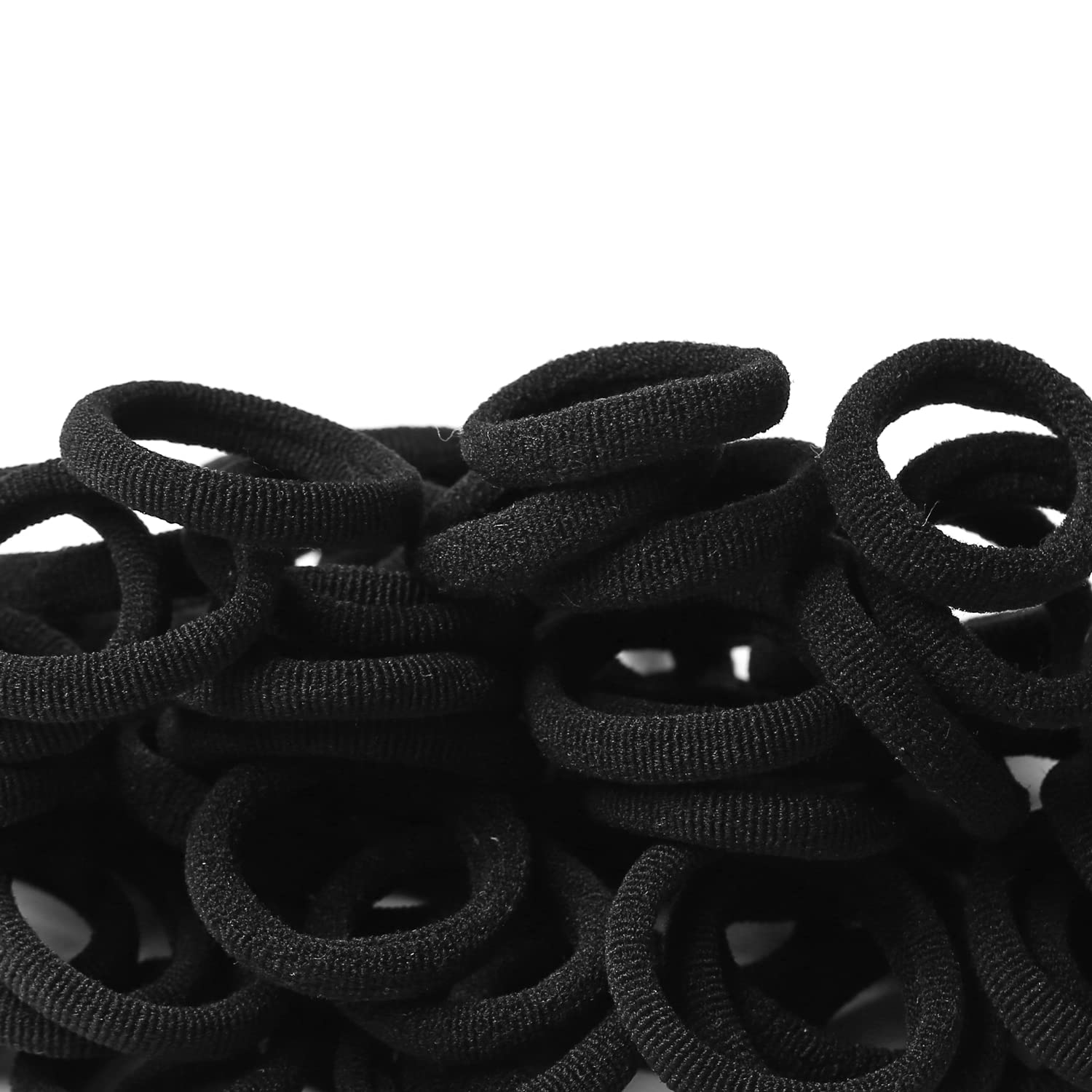 WANBY gomas mini sin costuras negras, perfecto para juegos y muñecas