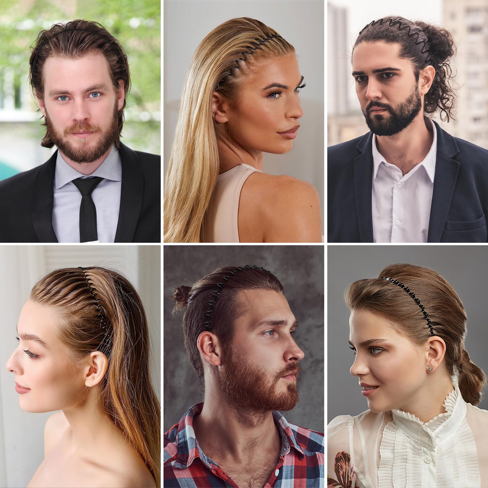 WantGor easy-use headbands let you style hair in seconds.