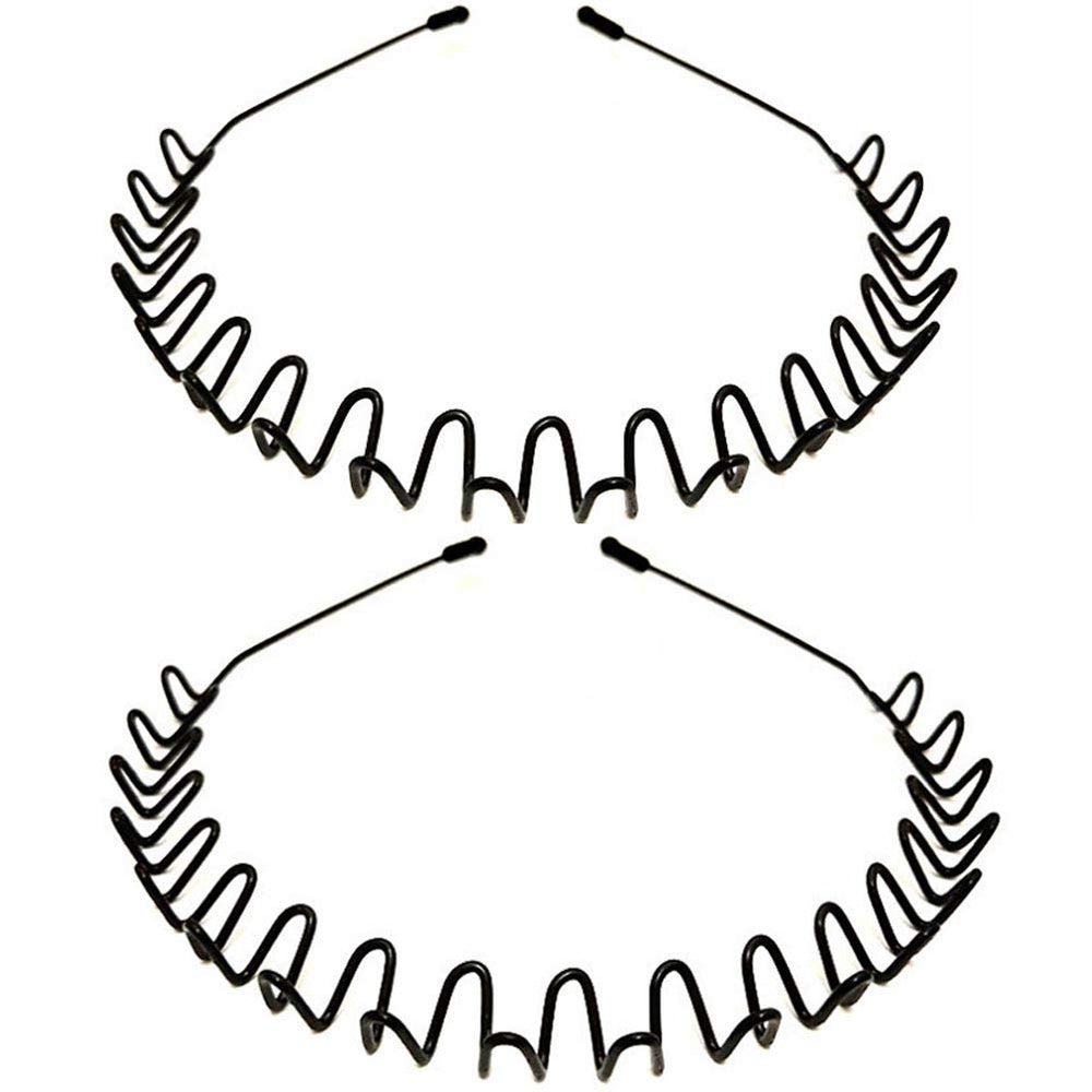 WantGor metal headbands front view for secure daily wear.